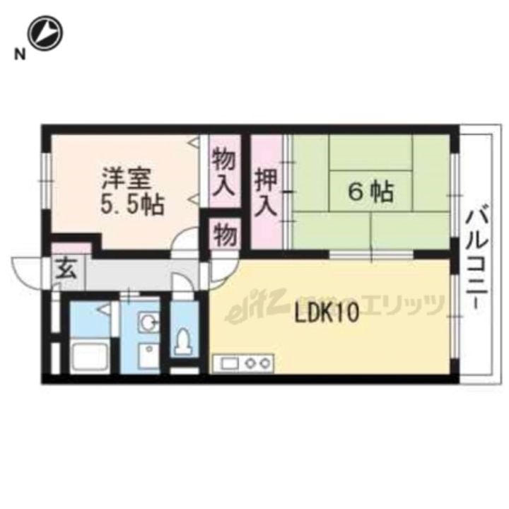 グラシアコンフォート21403の間取り