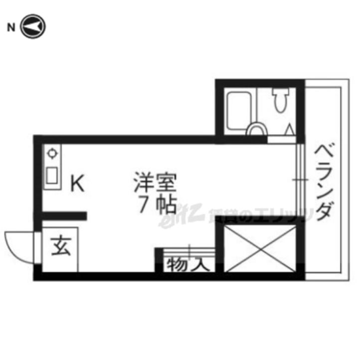 第1レジデンス春田153の間取り