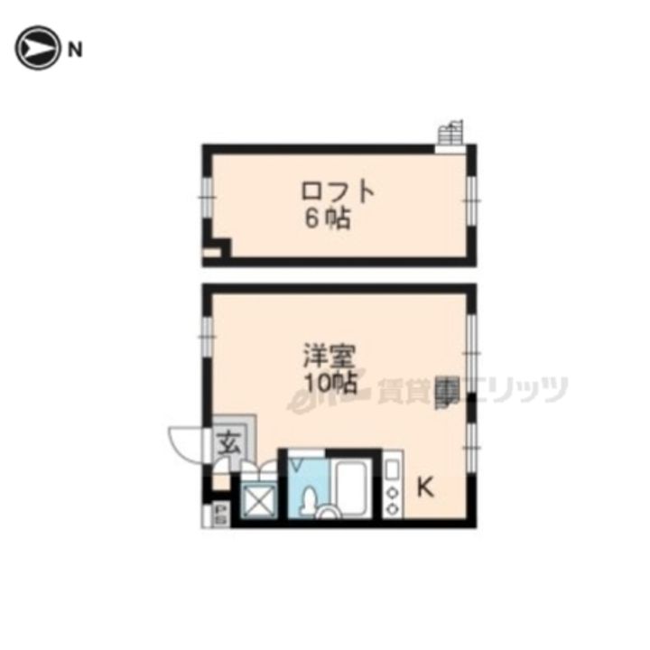畑中ビル404の間取り