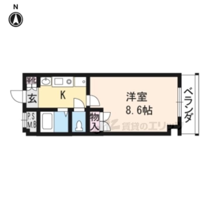 ラフェンテ友111の間取り