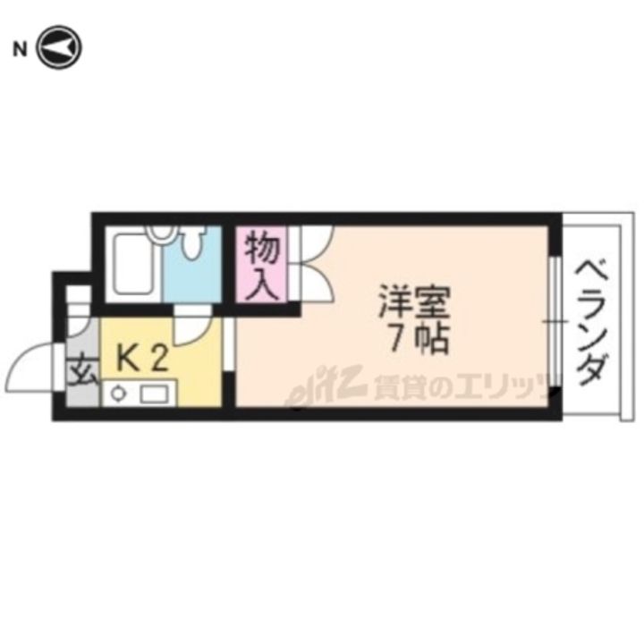 CROSS CUBE102の間取り
