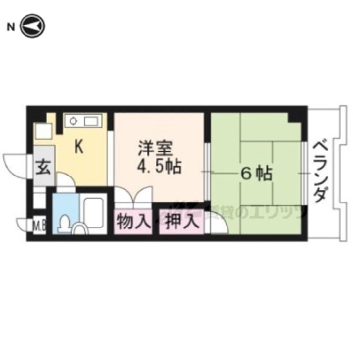 グランパニエ5の間取り