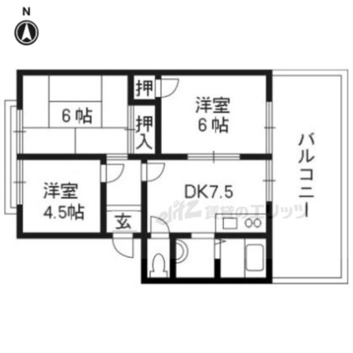 アーバンM106の間取り