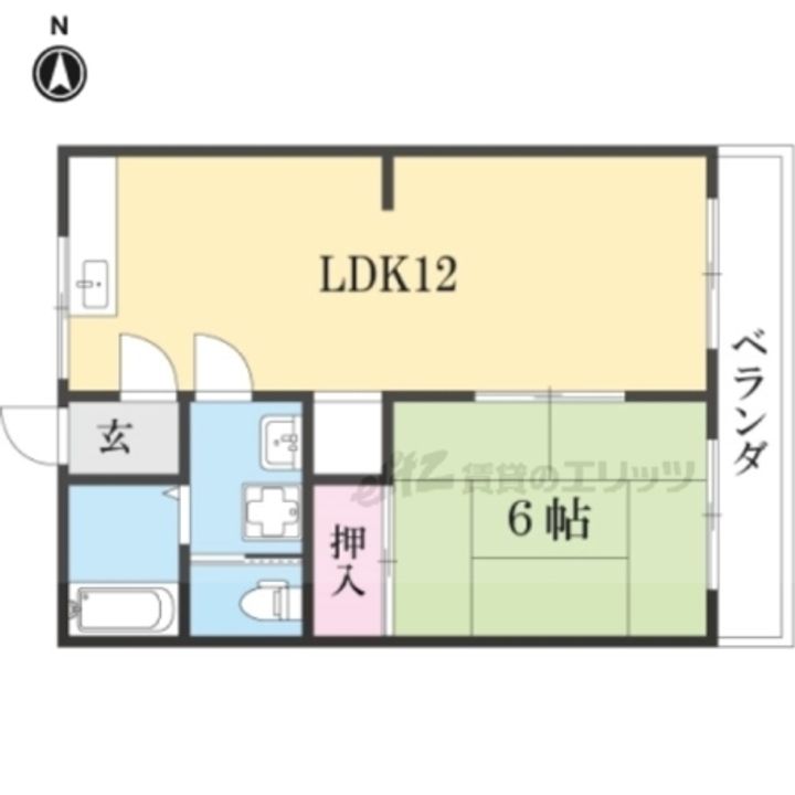 ハウスくらもとの間取り