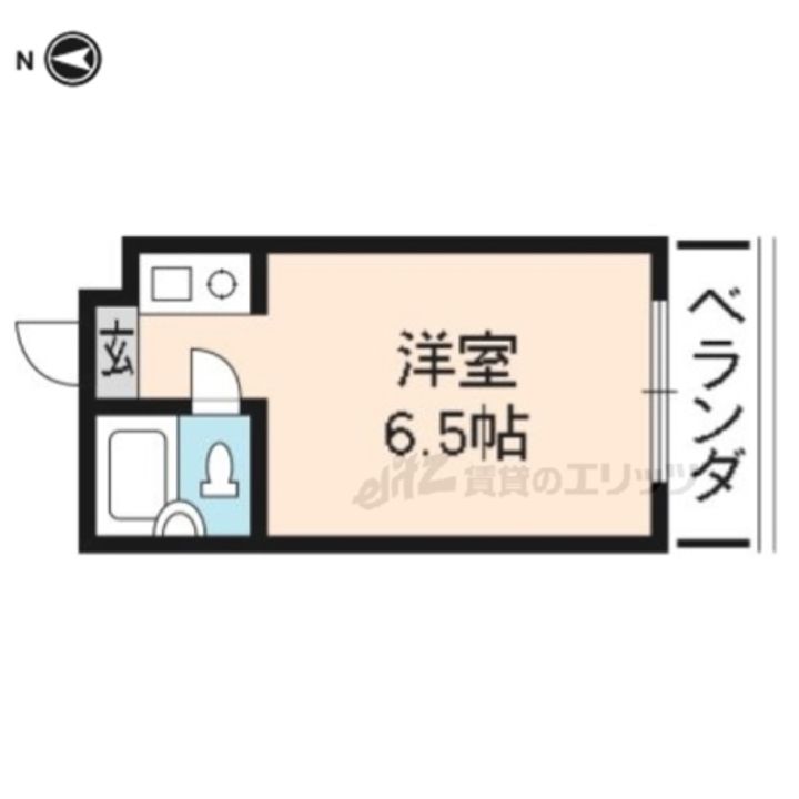 第12長栄セントラルシティーハイツ305の間取り