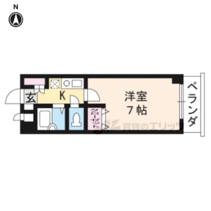 メゾンM101の間取り