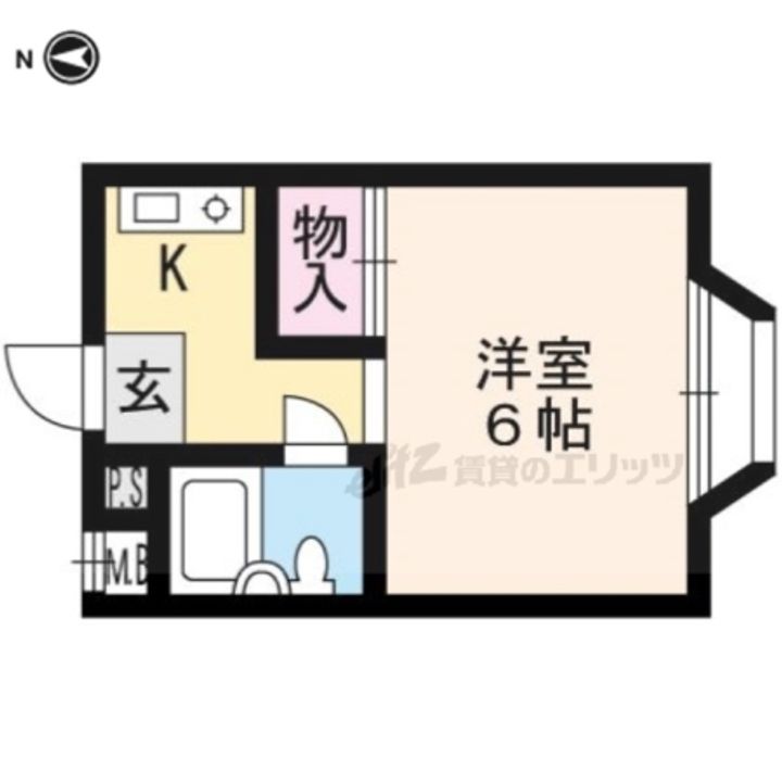 ハイツピエール108の間取り