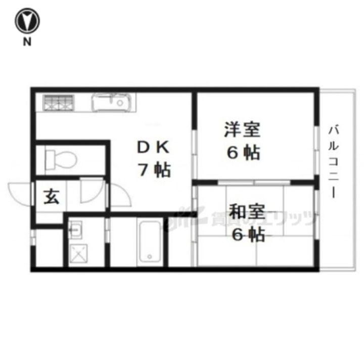 エクセレント373の間取り