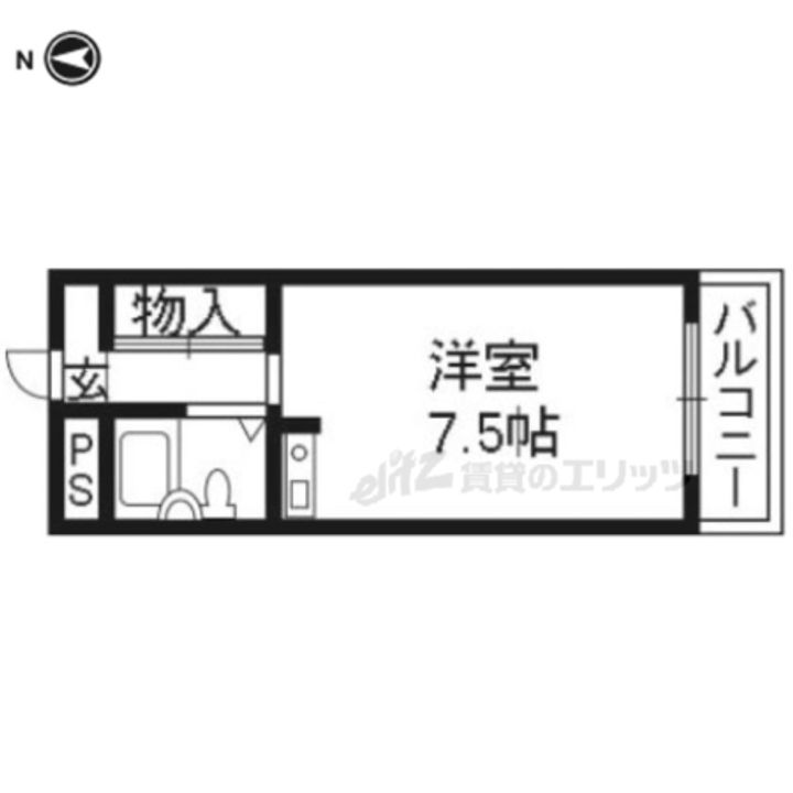 アネックスジロ201の間取り