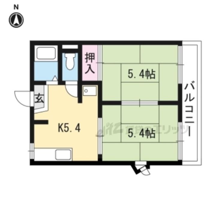 ポニーハイツ101の間取り