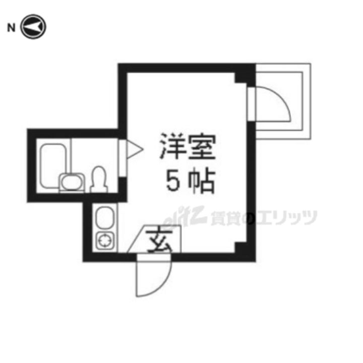 コーポ東代の間取り