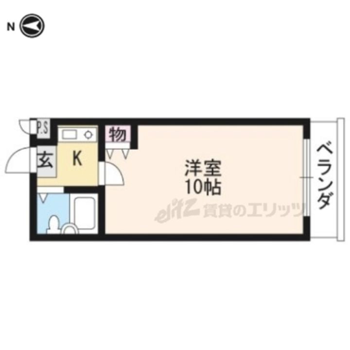 ベルメゾンアルヴェの間取り