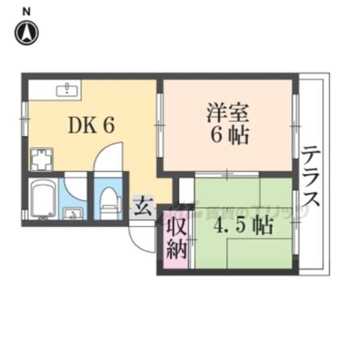 GREEN CORPO101の間取り