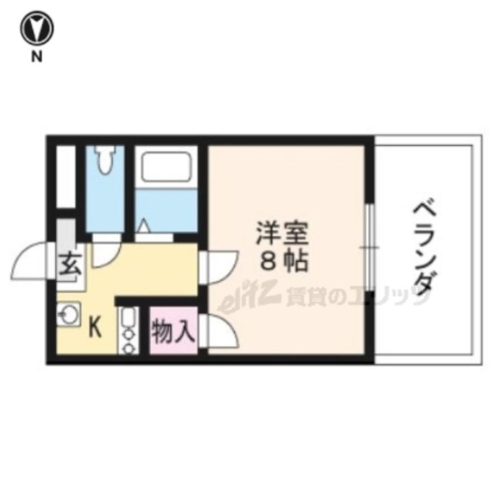 第2ハイツ早田22の間取り