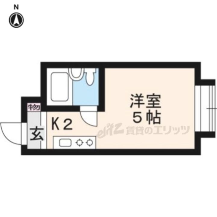 嘉門ハイツの間取り