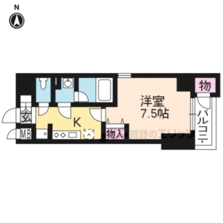 グラマシー京都の間取り