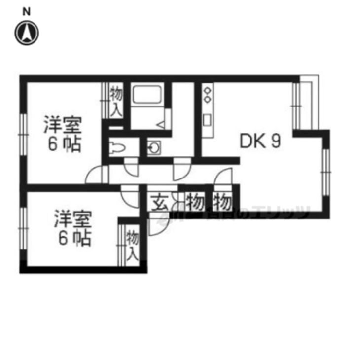 エスペランサ203の間取り