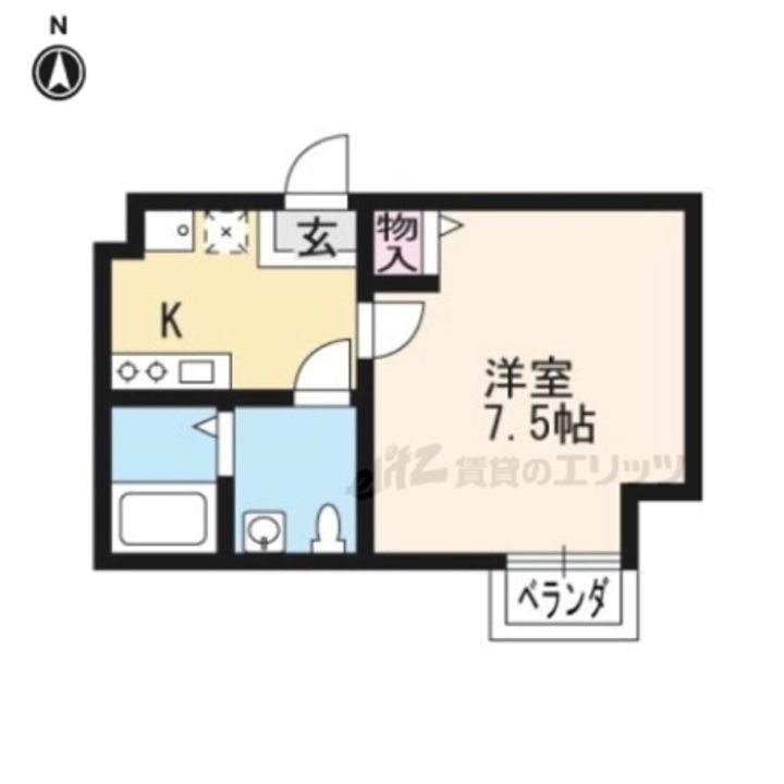 Requie大将軍202の間取り