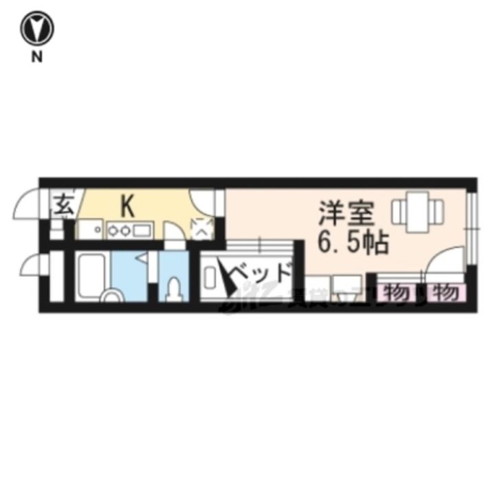 レオパレスアヴェンタージュの間取り