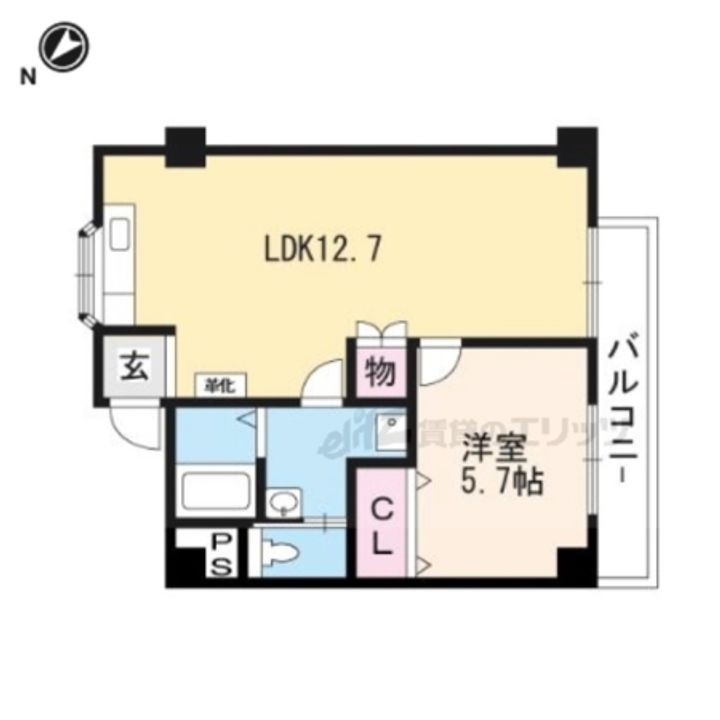 開花えれがんすの間取り