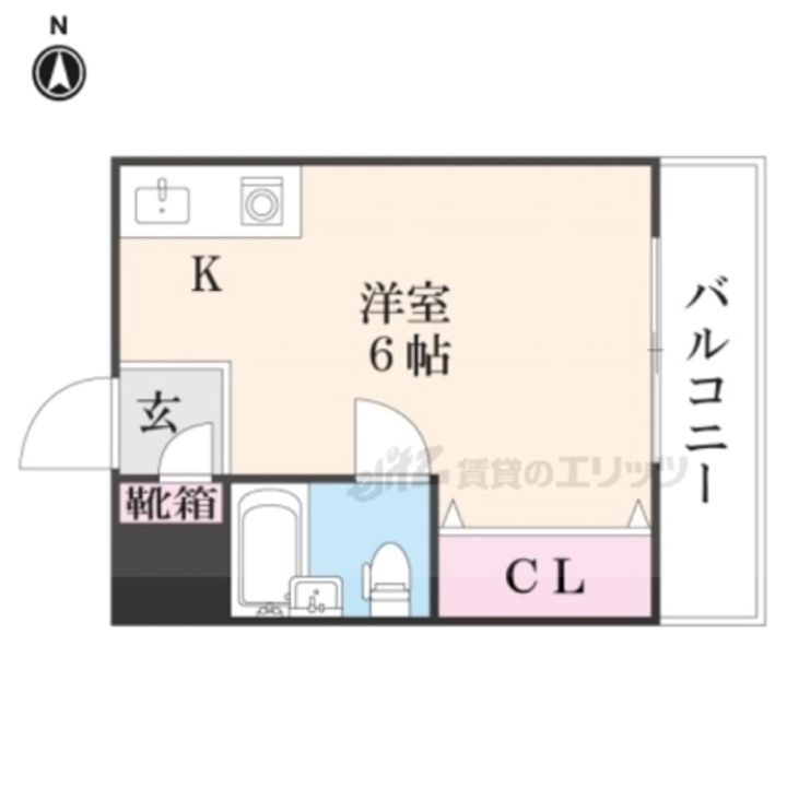 辻村ハイツの間取り