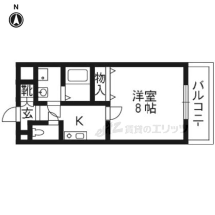 フローラ大垣内の間取り