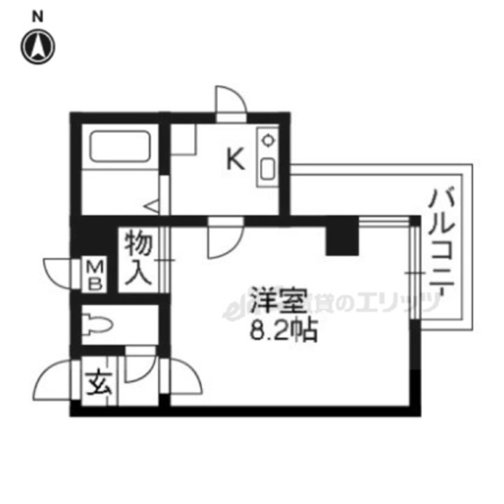 ハウス6101の間取り