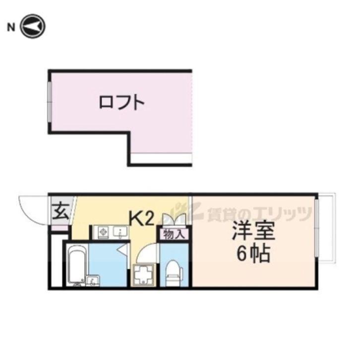 フォーレ?108の間取り