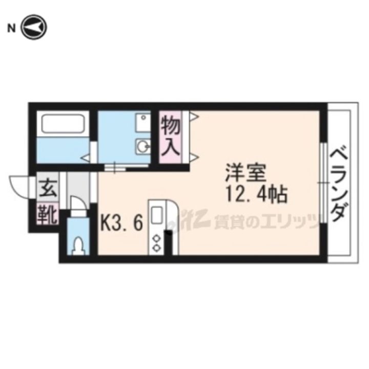 テュールコワーズ205の間取り