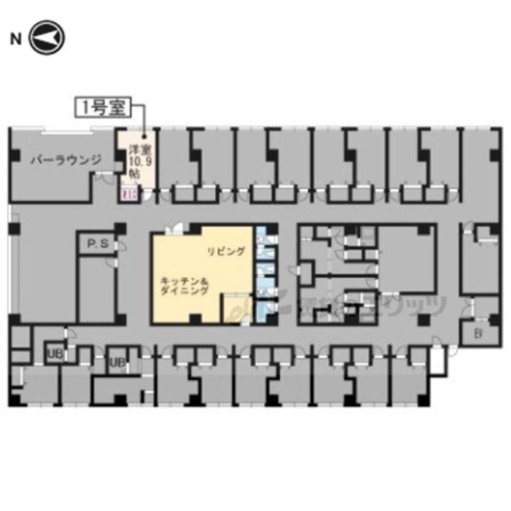 CASA MIA北白川1の間取り