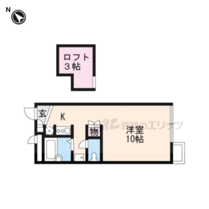 レオパレスLine106の間取り