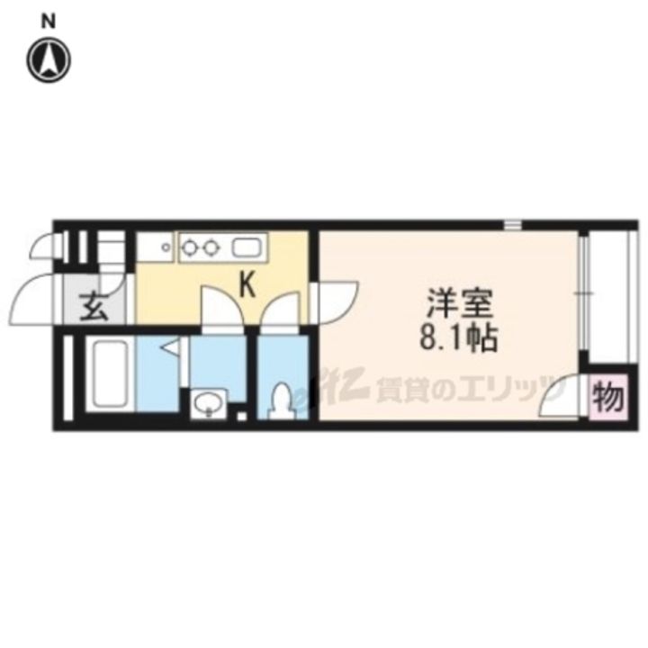 レオネクスト若文204の間取り