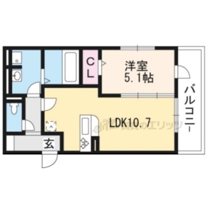 ルラシオン里町の間取り