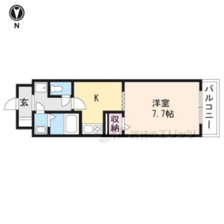アヴニールタカラの間取り