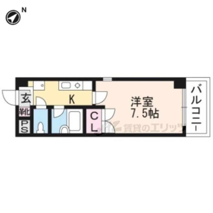 ランプロン406の間取り