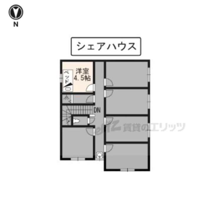 OPEN DOOR APARTMENTの間取り
