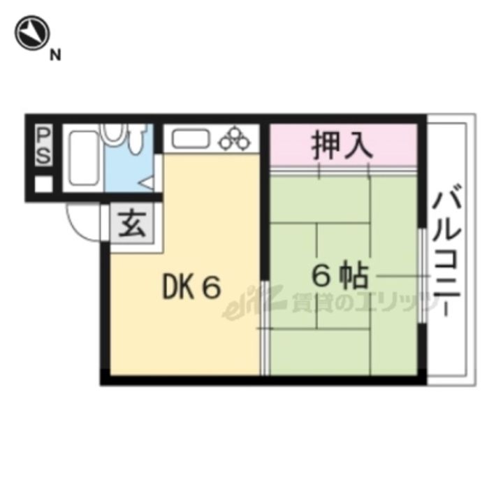 山元ビル201の間取り
