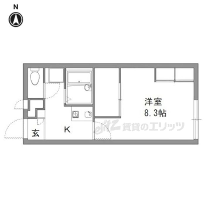 レオパレス萩ケ丘の間取り
