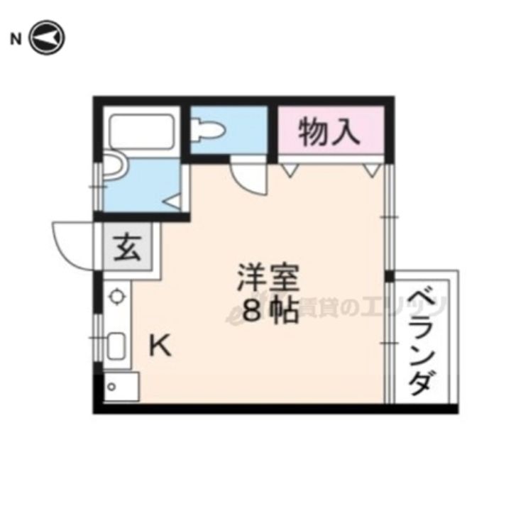 メゾンM A23の間取り