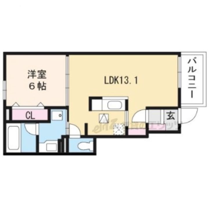 ラズベリー コートの間取り