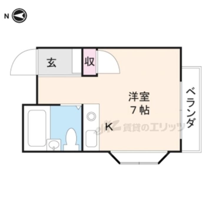 プールブゥの間取り