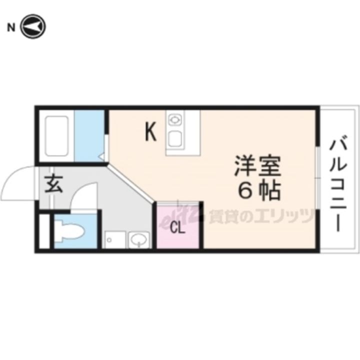 グレースレジデンス舞子202の間取り