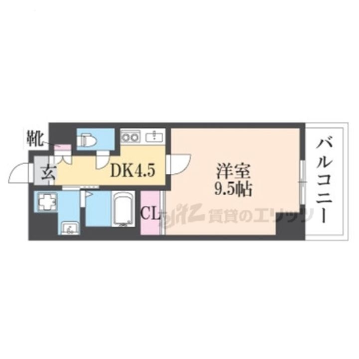 アスティム?503の間取り