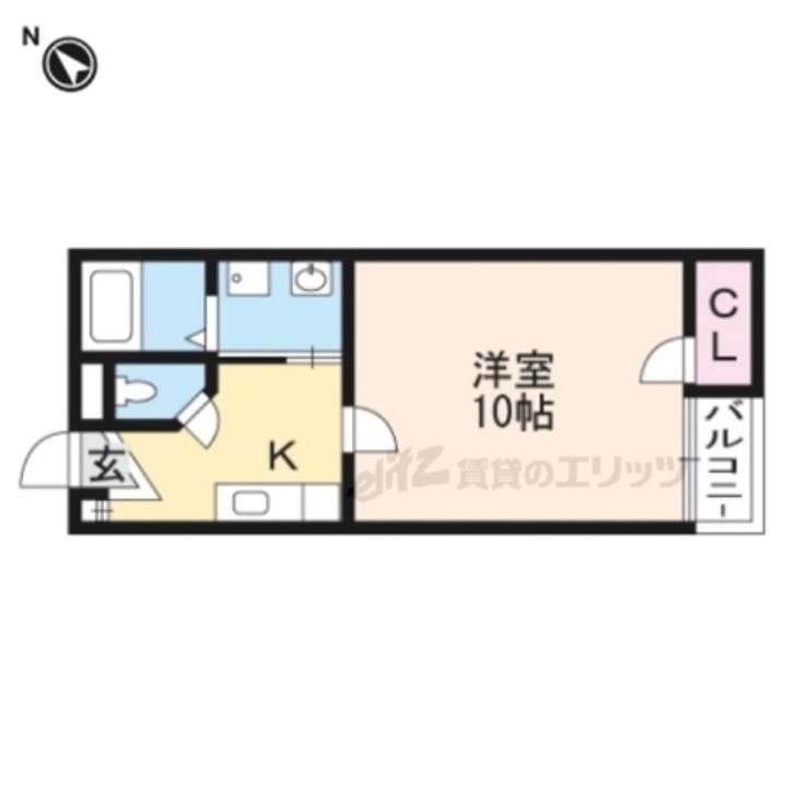 グリーンハイツ102の間取り