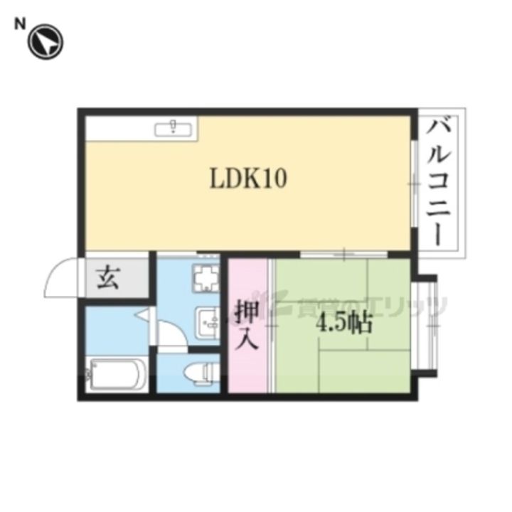 ハイムCHIE102の間取り