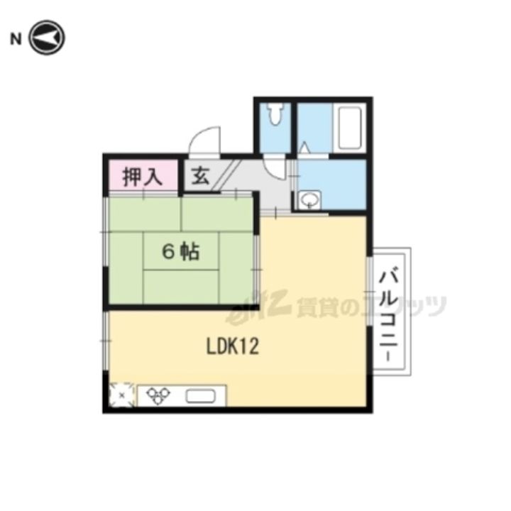 ダイナック?105の間取り