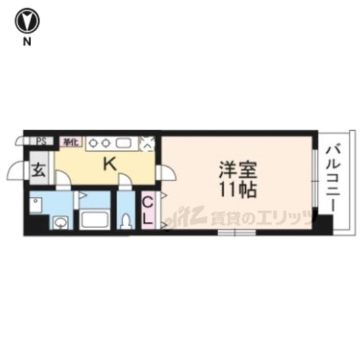 メゾン・コパン5-Cの間取り