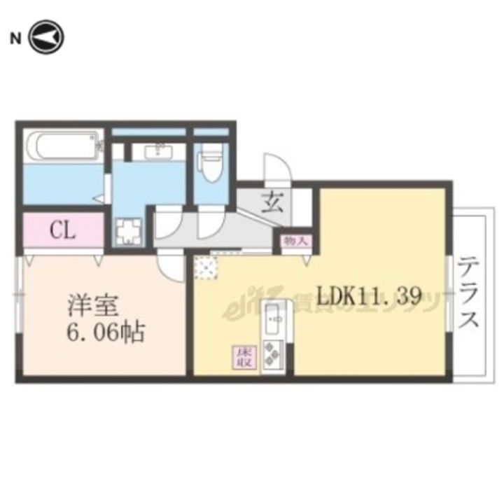 ベルコート川崎の間取り