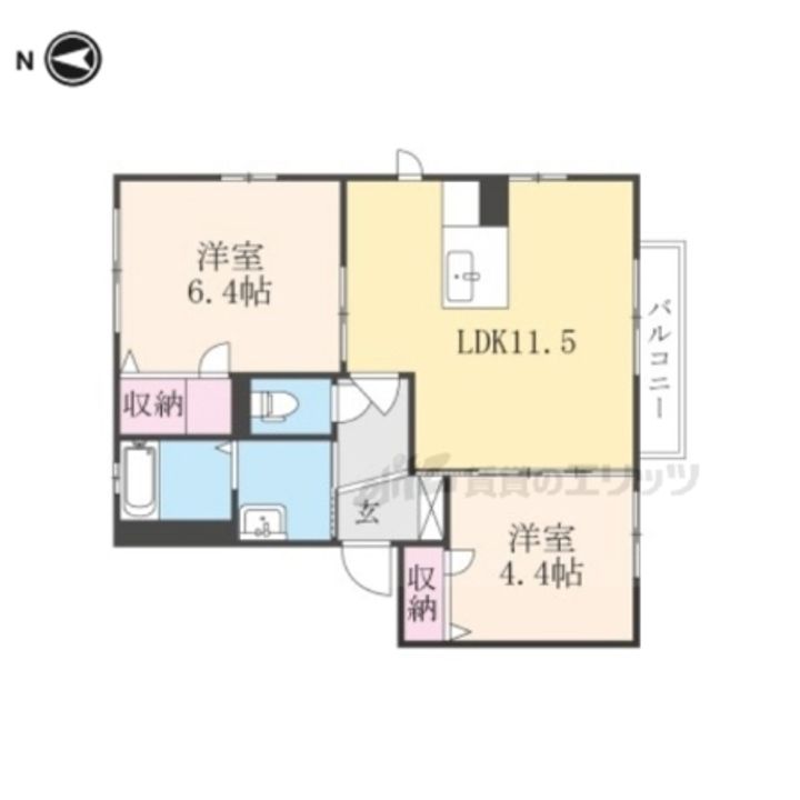 コート パルBの間取り