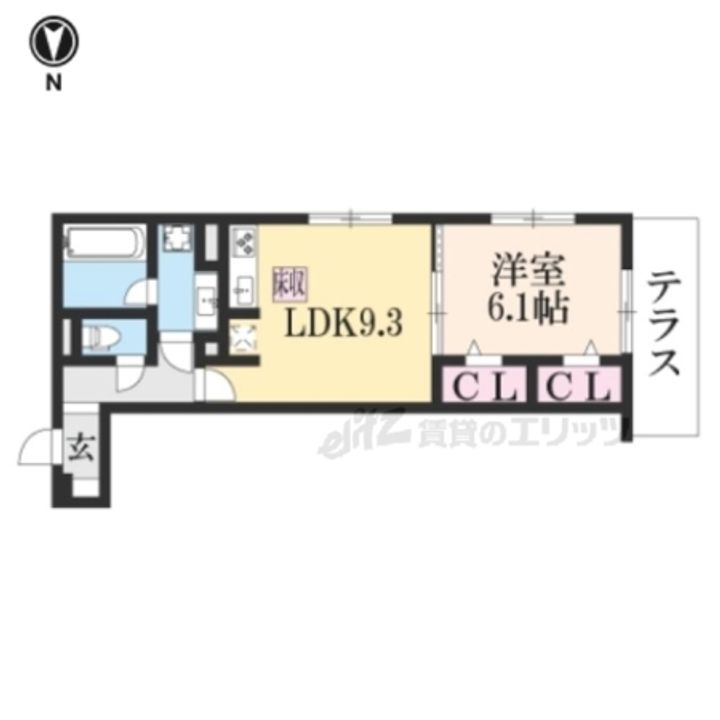 トラウムJTS201の間取り